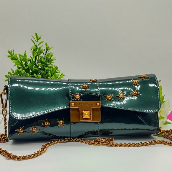 Betsey Johnson Itsy Bitsy Convertible Clutch - Picture 1 of 8